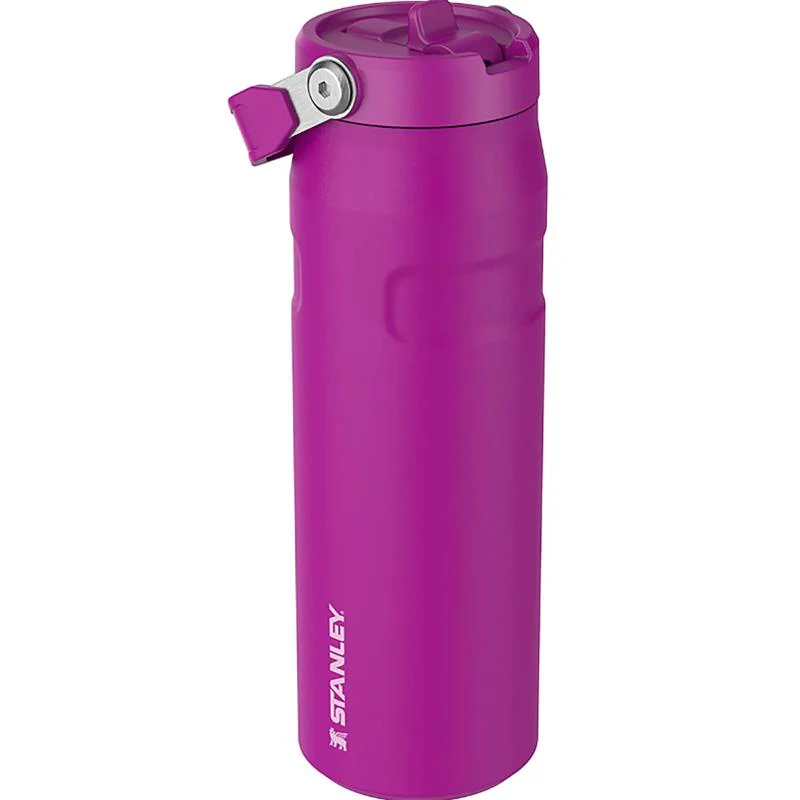 Stanley - IceFlow 24 Oz Bottle with Flip Straw Lid, Violet Blossom