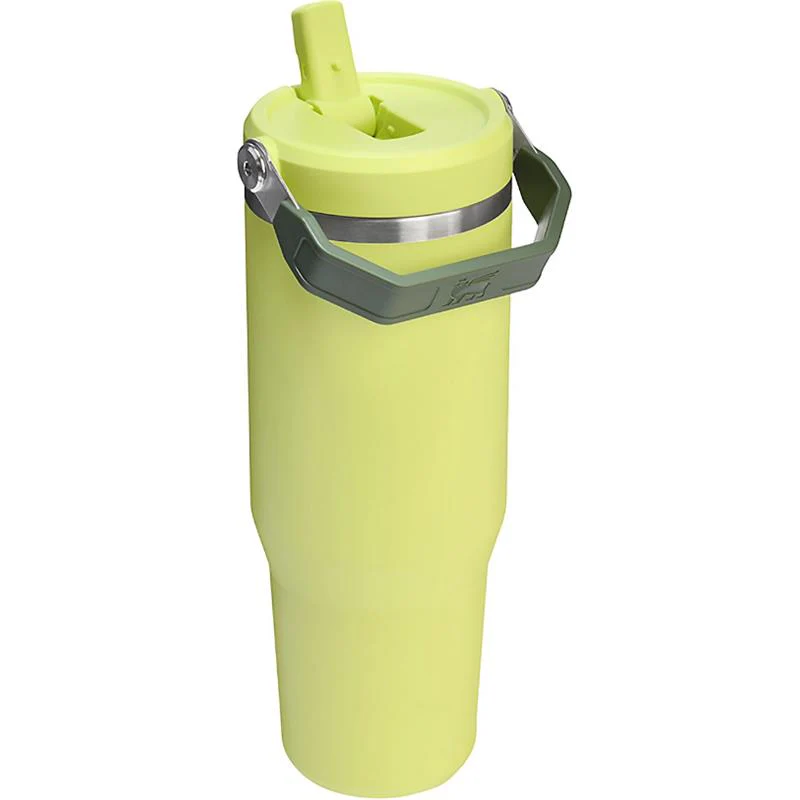 Stanley - IceFlow 30 Oz Classic Flip Straw Summer Insulated Tumbler, Prickley Pear - Image 2