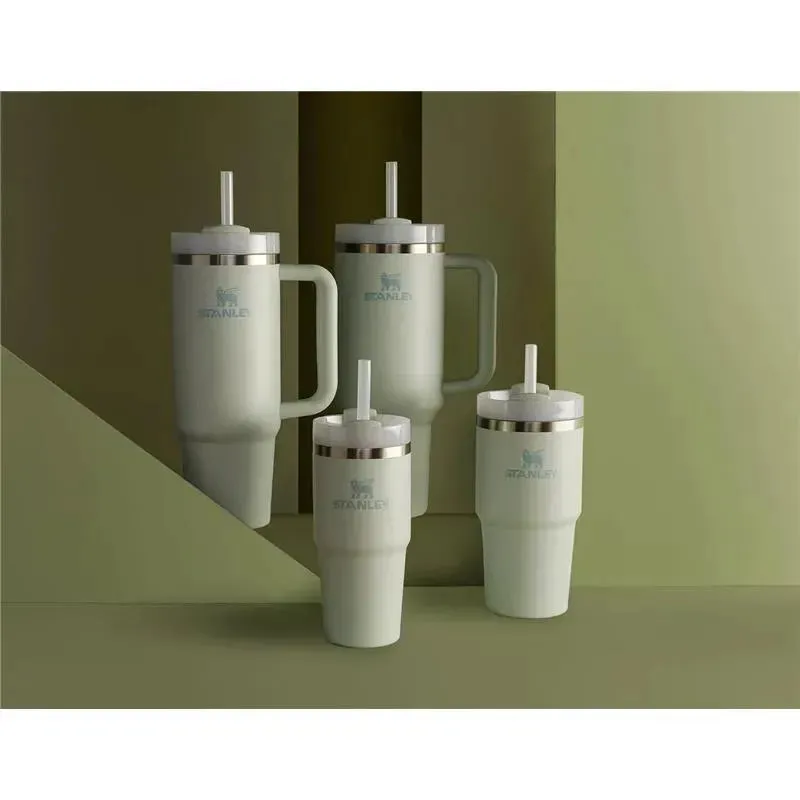 Stanley - Quencher H2.0 FlowState Stainless Steel Vacuum Insulated Tumbler, 30 oz, Mist - Image 5