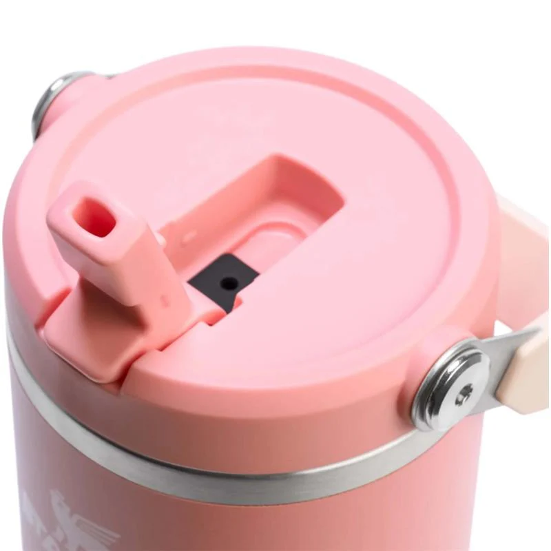 Stanley - The 30oz IceFlow Flip Straw Tumbler, Pink Mesa - Image 3