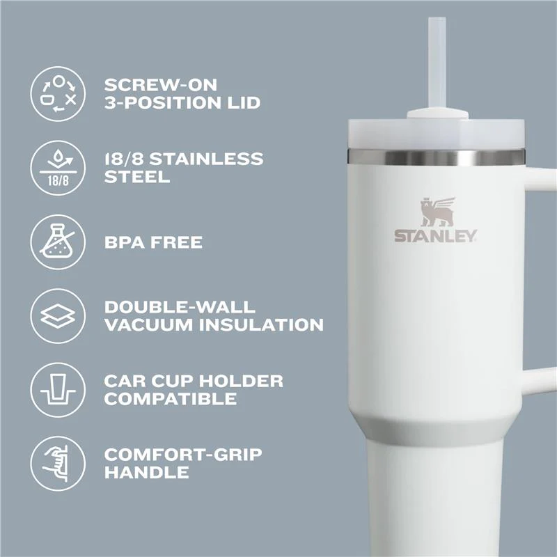 Stanley - The Quencher H2.0 Flowstate™ Tumbler 20 Oz / 0.59 L Azure - Image 2