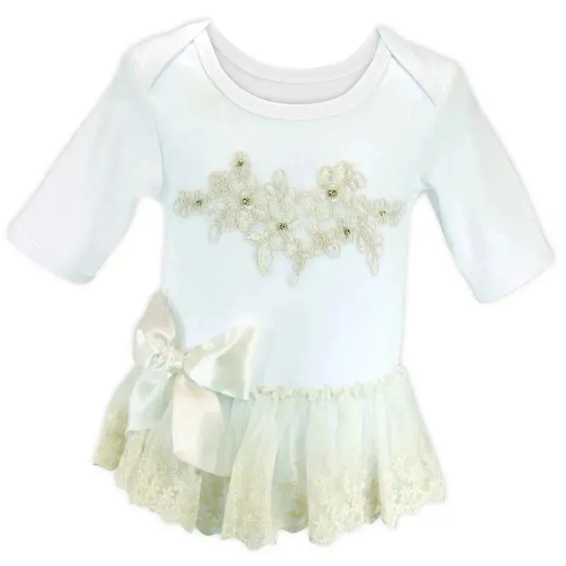Stephan Baby Ruffles & Lace Snap Shirt, 6-12M - Image 2