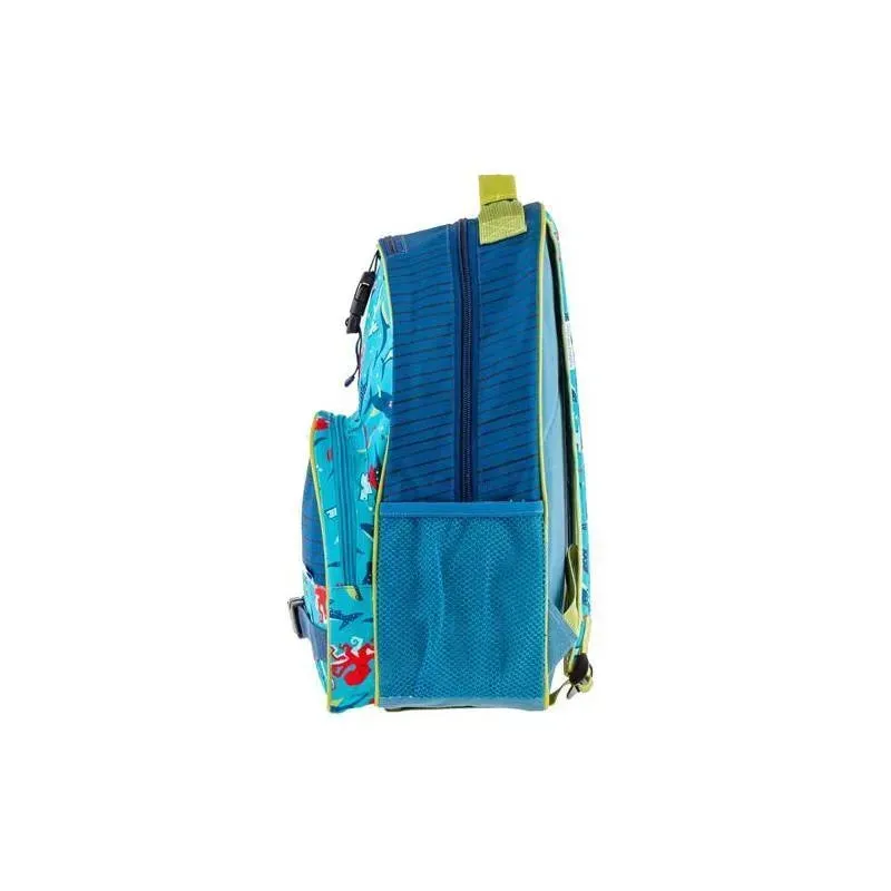 Stephen Joseph - All Over Print Backpack Blue Shark - Image 3