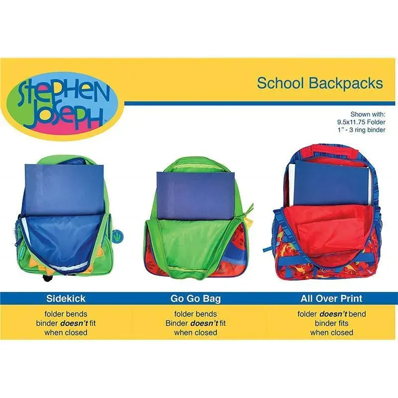 Stephen Joseph - All Over Print Backpack, Rainbow - Image 6