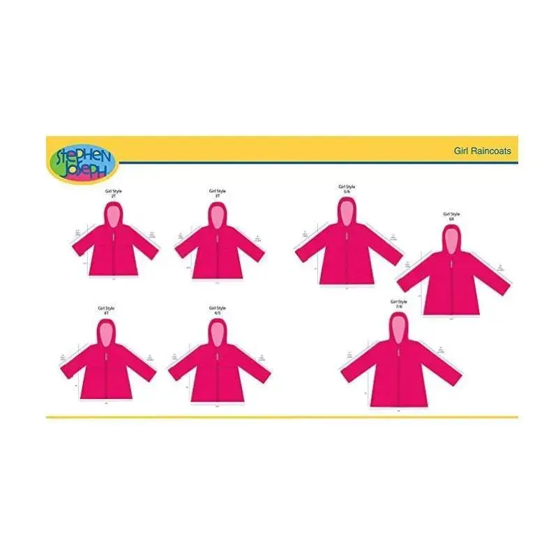 Stephen Joseph - Raincoat, Rainbow (Size: 2T) - Image 4