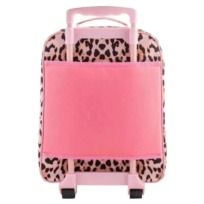 Stephen Joseph - All Over Print Rolling Luggage, Leopard - Image 3