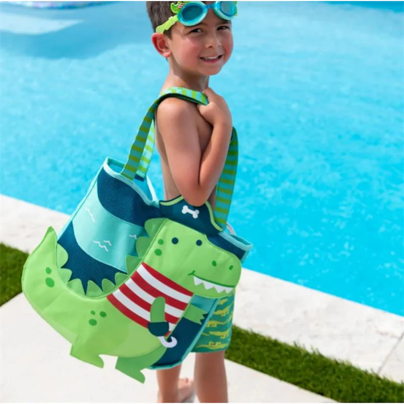 Stephen Joseph - Beach Totes With Sand Toy Play Set, Shark - Image 2