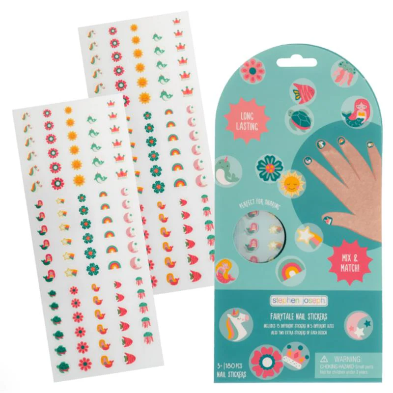 Stephen Joseph - Clear Nail Stickers Fairytale