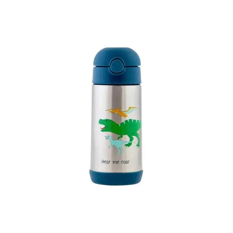 Stephen Joseph - Double Wall Stainless Steel Bottles, Dino