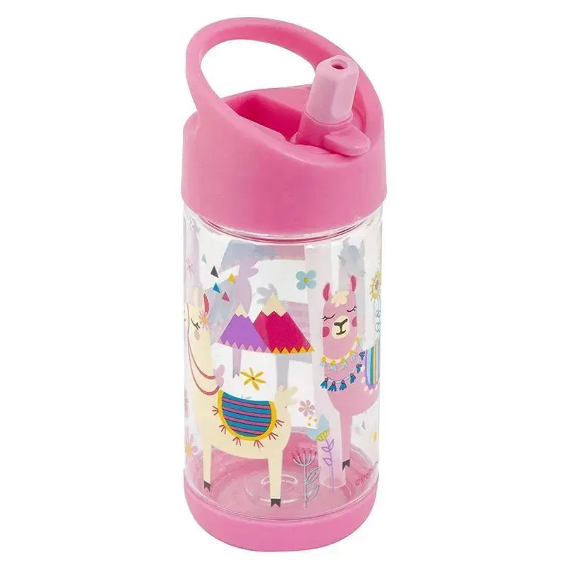 Stephen Joseph - Kids Flip Top Water Bottle, 10 oz, Llama - Image 3