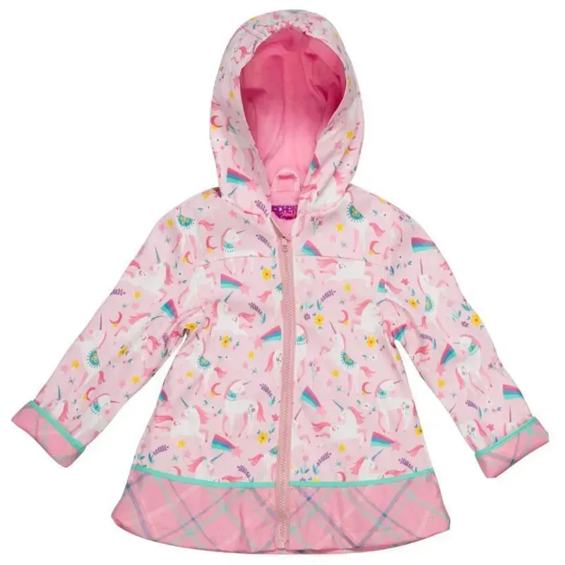 Stephen Joseph - Raincoat for Kids, Pink Unicorn