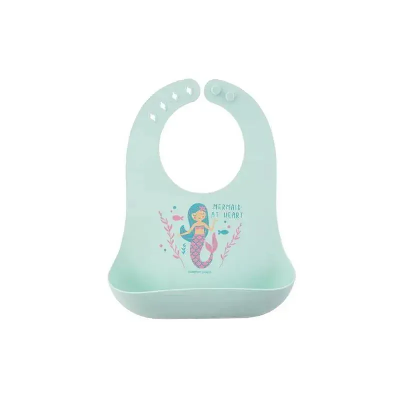 Stephen Joseph - Silicone Bib, Mermaid