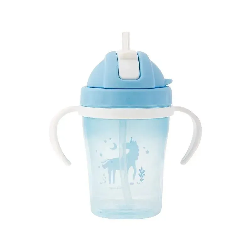 Stephen Joseph Sippy Cups For Toddlers With Straw, Unicorn - Image 2