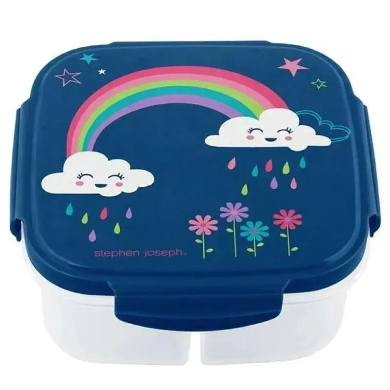 Stephen Joseph - Snack Box With Ice Pack Rainbow