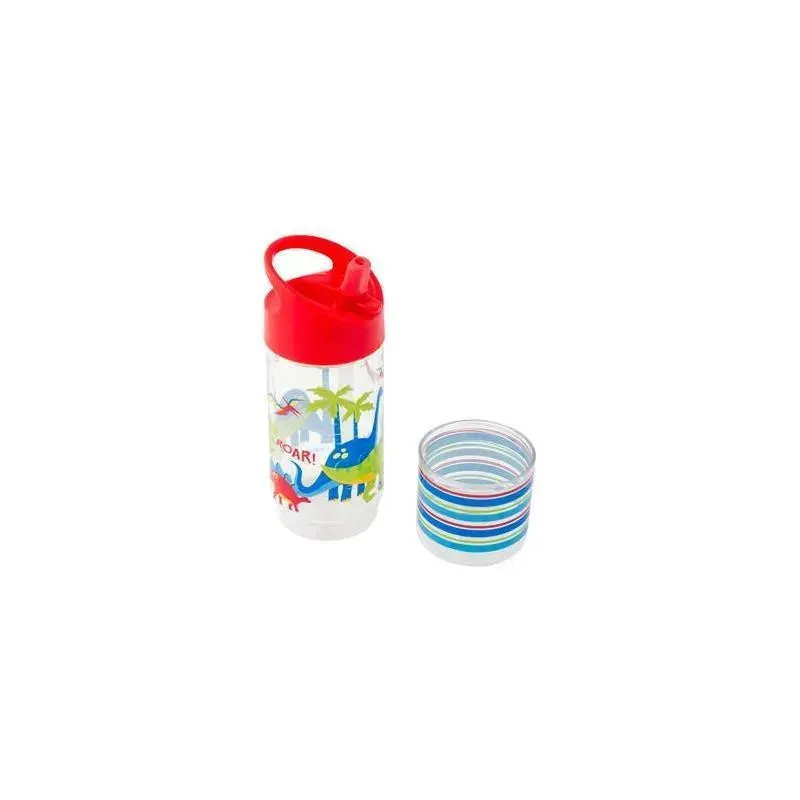 Stephen Joseph Snip and Snack Bottle - Dino - Image 2