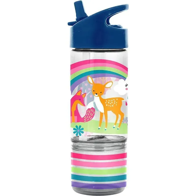 Stephen Joseph Snip and Snack Bottle - Woodland