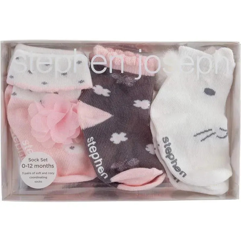 Stephen Joseph - Sock Sets, Bunny - Image 2
