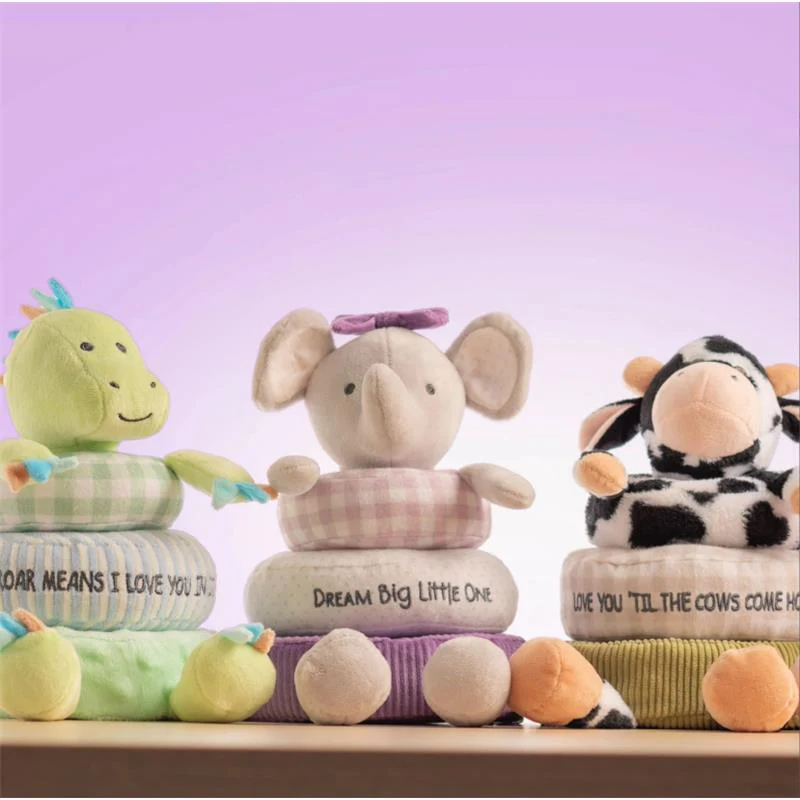 Stephen Joseph - Stacking And Nesting Plush Elephant - Image 2