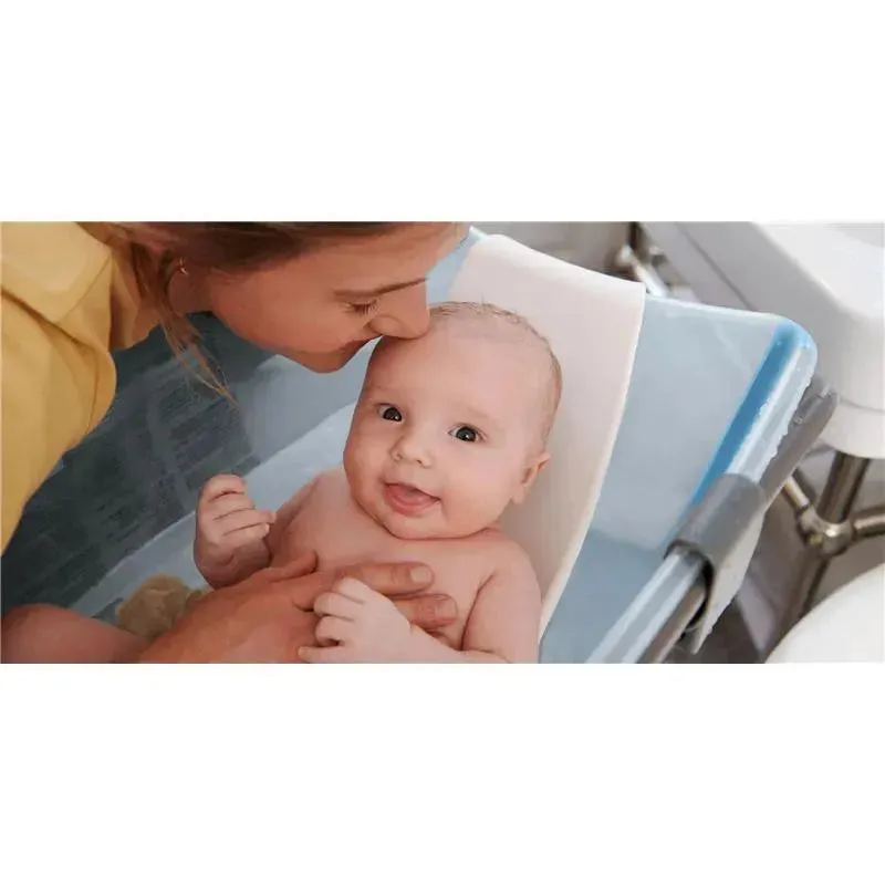 Stokke® - Flexi Bath® | Foldable Baby Bath Tub Bundle, Ocean Blue - Image 4