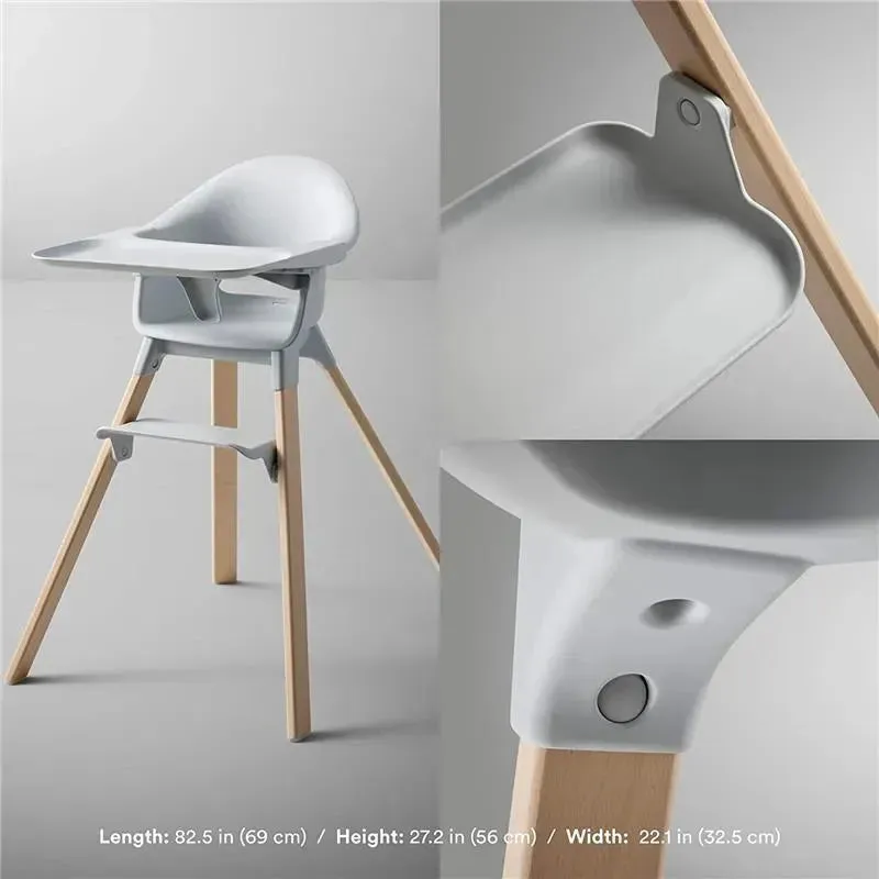 Stokke - Clikk High Chair for Babies and Toddler, Cloud Grey - Image 5