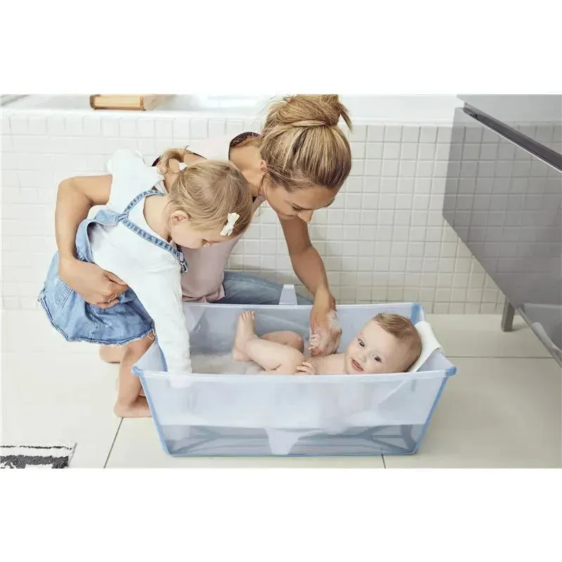 Stokke - Flexi Bath Tub X-Large Bundle, Ocean Blue - Image 2
