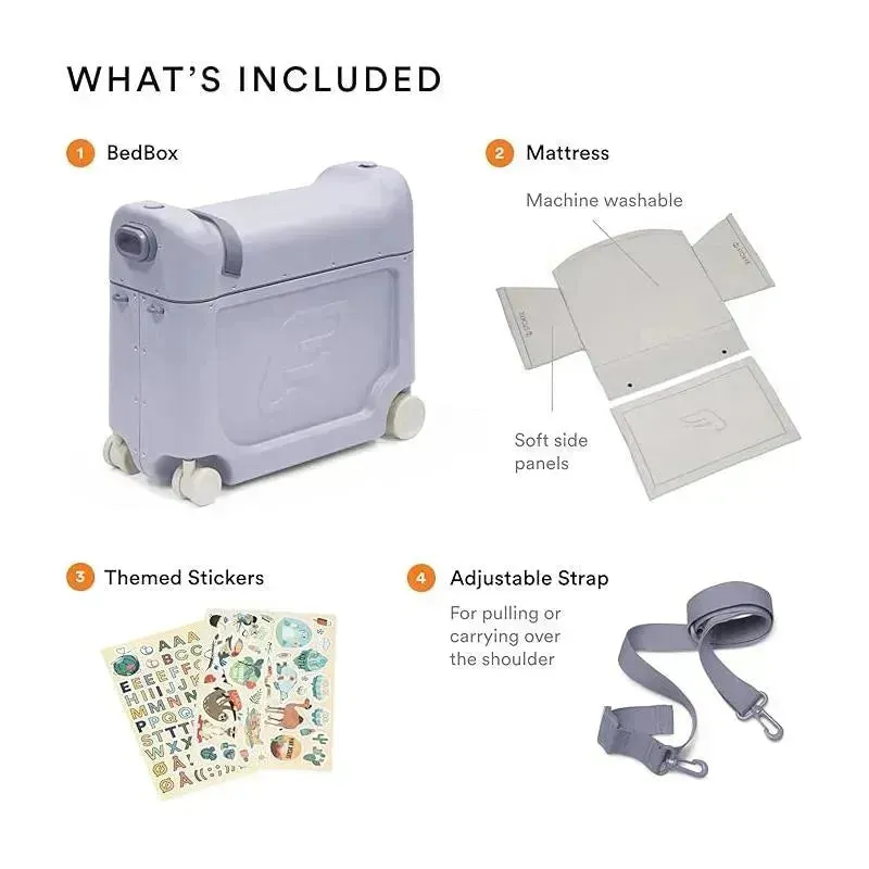 Stokke - Jetkids™ Bedbox™, Hazy Lilac - Image 2