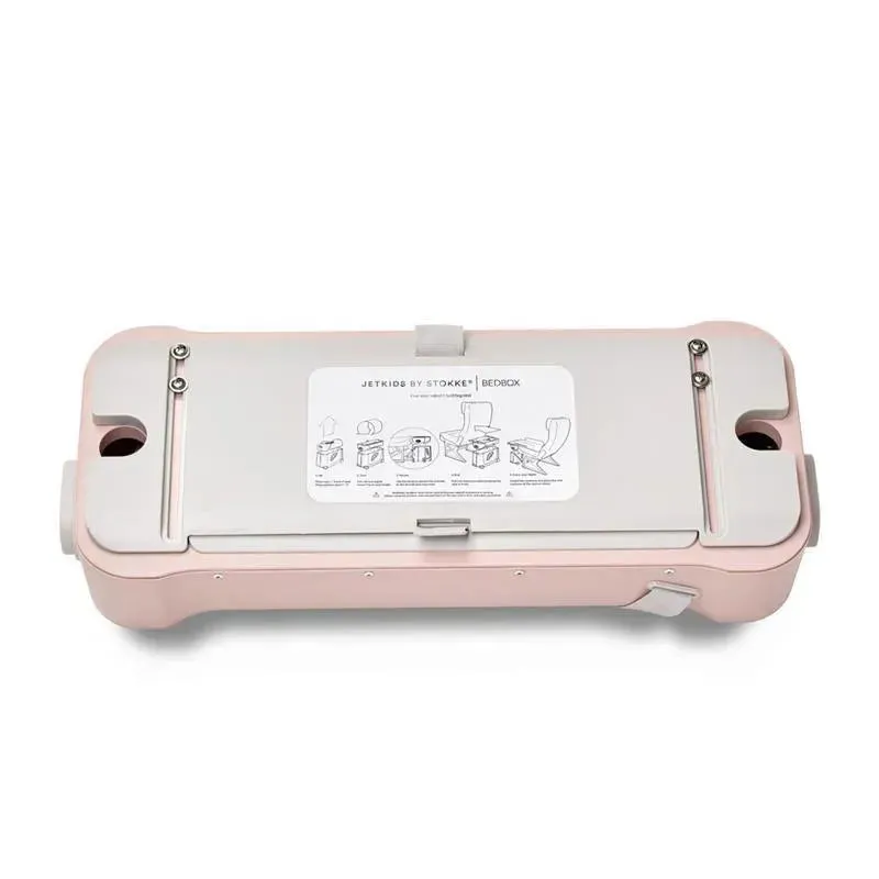 Stokke - Jetkids Bedbox 2.0 Ride-on Suitcase, Pink Lemonade - Image 6