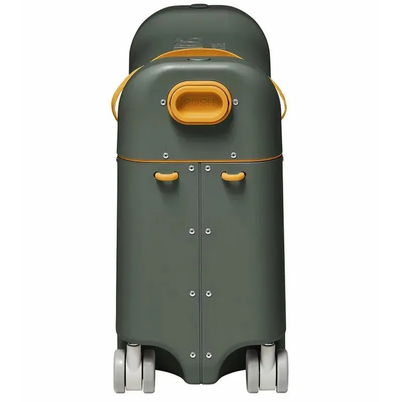 Stokke - Jetkids Bedbox Ride-on Suitcase, Golden Olive - Image 2