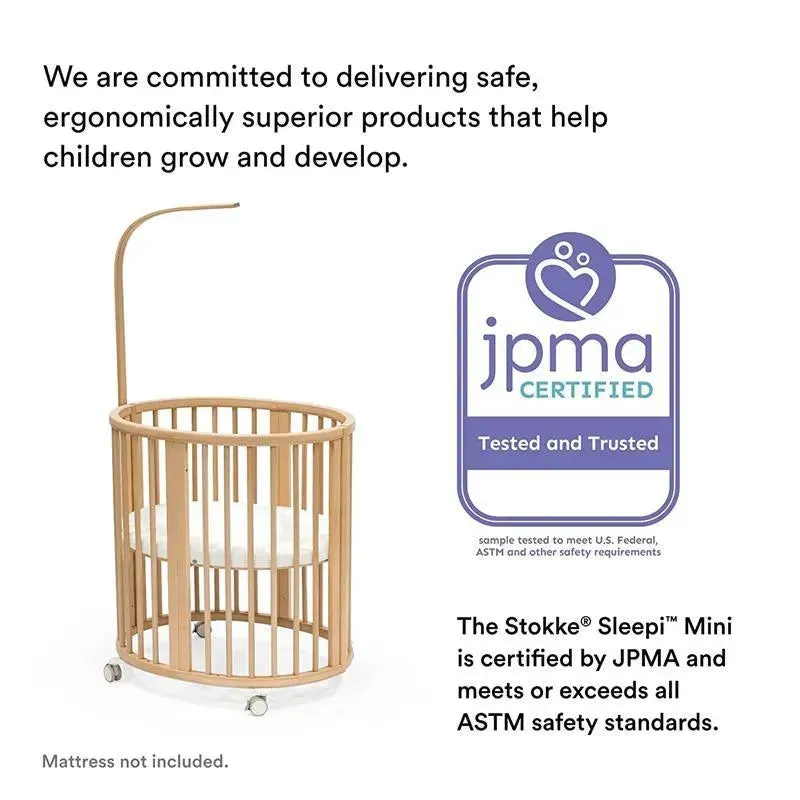 Stokke - Sleepi Mini Mesh Liner, White - Image 6