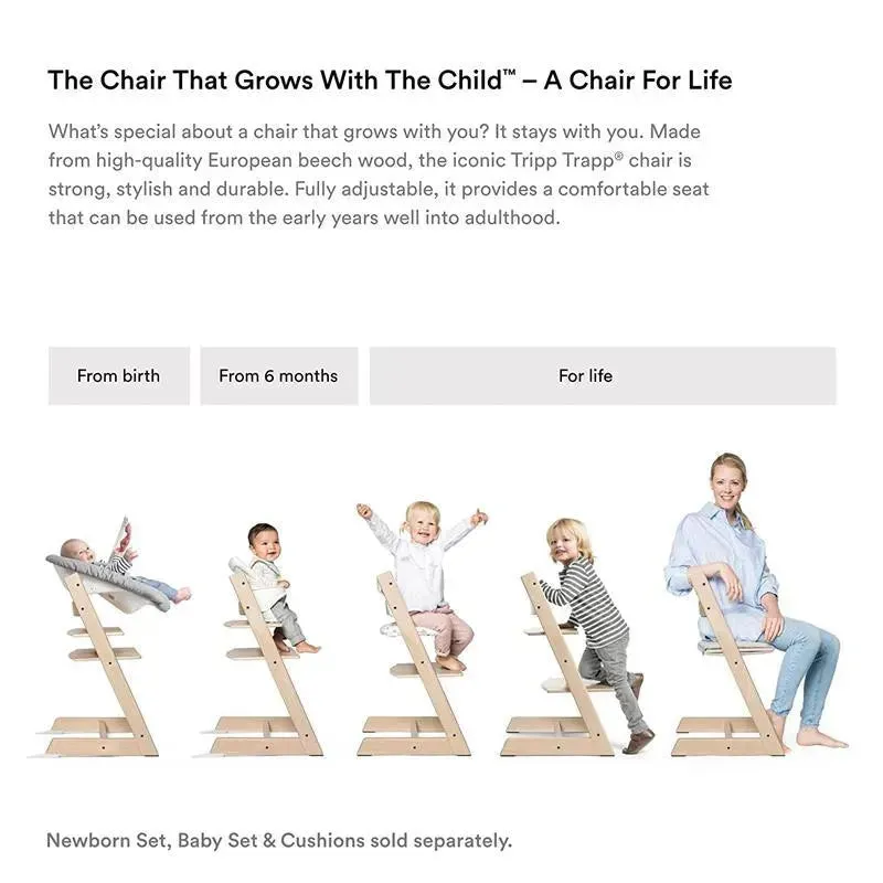 Stokke Tray, White - Compatible with the Stokke® Baby Set from V2 onwards - Image 5