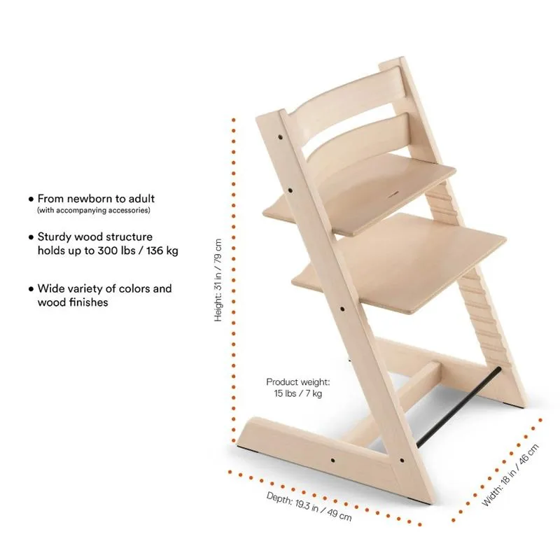 Stokke - Tripp Trapp® High Chair², Natural - Image 3