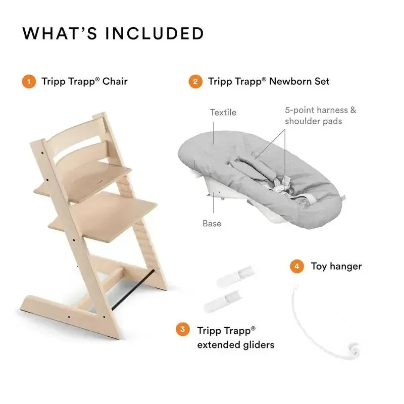 Stokke - Tripp Trapp® Natural W Newborn Natural - Image 2
