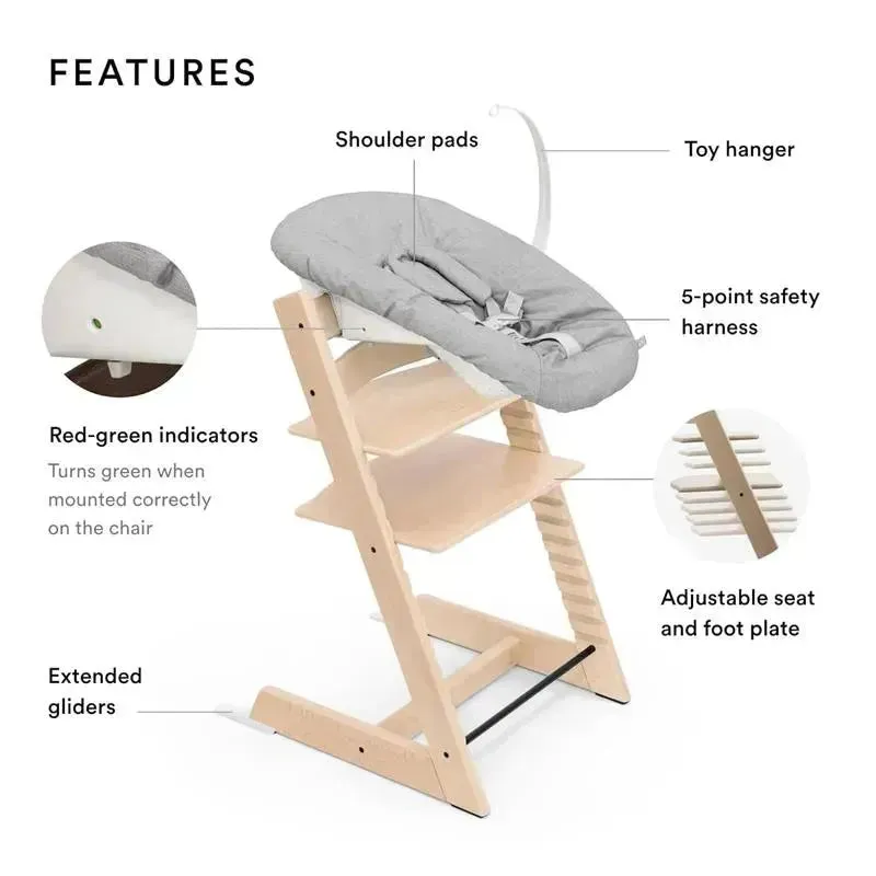 Stokke - Tripp Trapp® Natural W Newborn Natural - Image 3