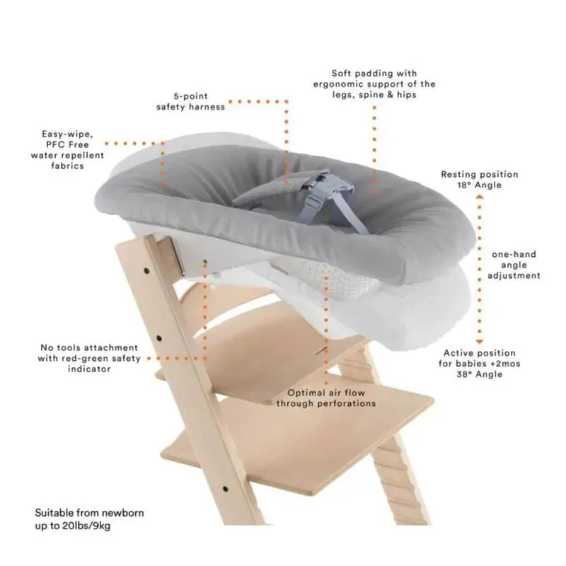 Stokke - Tripp Trapp High Chair Bundle, White - Image 3