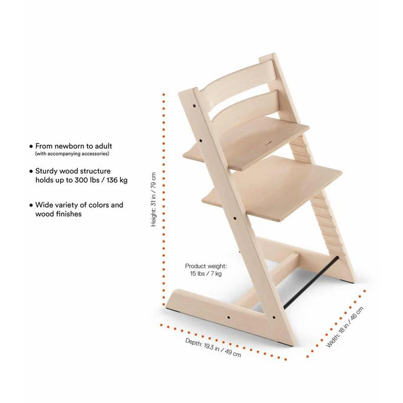 Stokke - Tripp Trapp High Chair, Serene Pink - Image 5