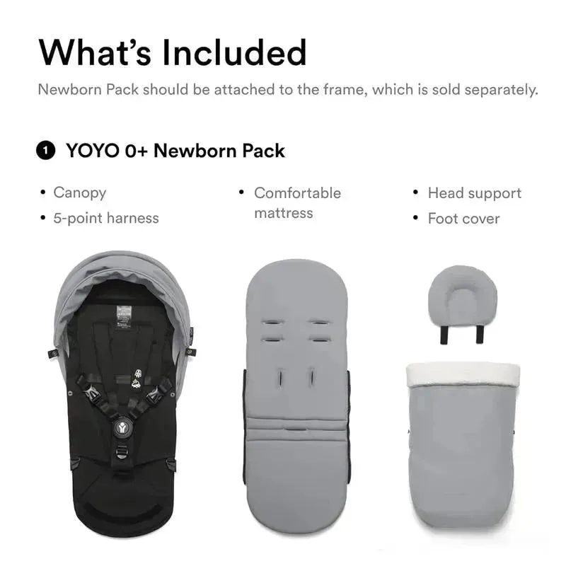 Stokke - Yoyo 0+ Newborn Pack, Stone - Image 4