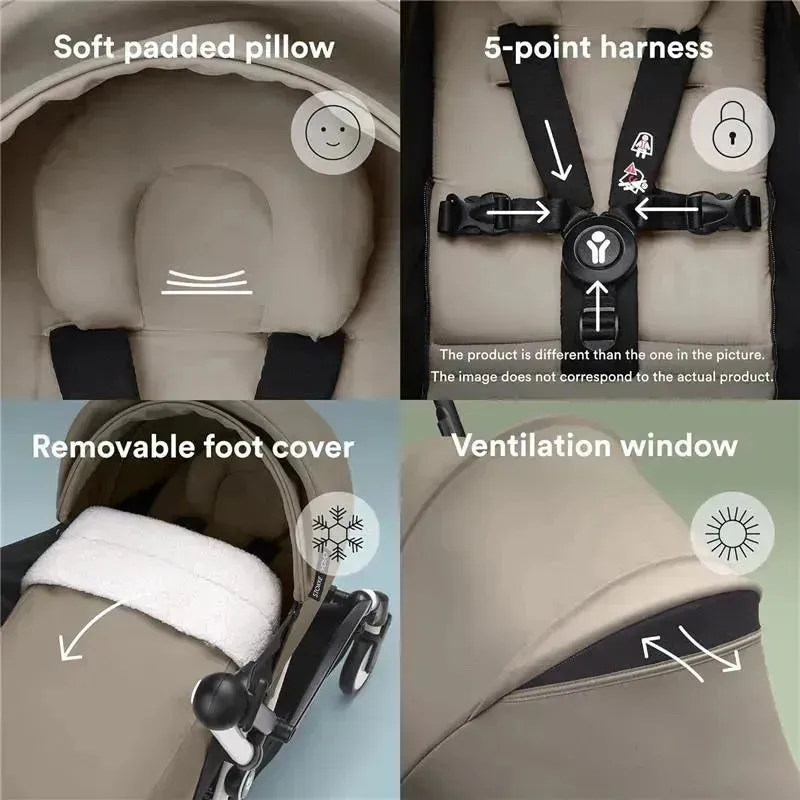 Stokke - Yoyo 0+ Newborn Pack, Taupe - Image 6