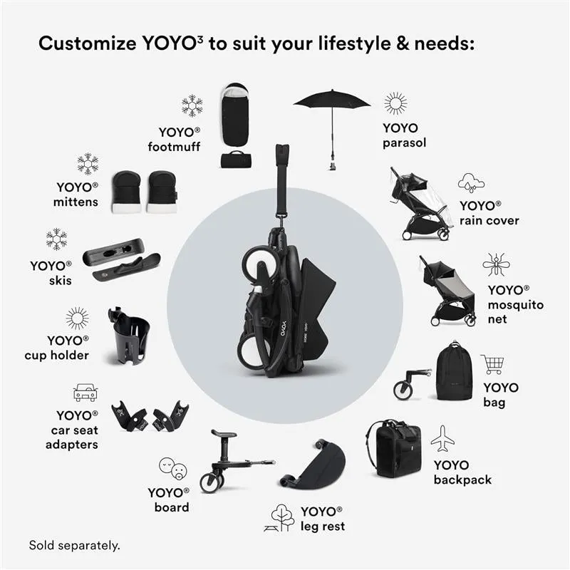 Stokke - Yoyo 6+ Color Pack, Black - Image 4