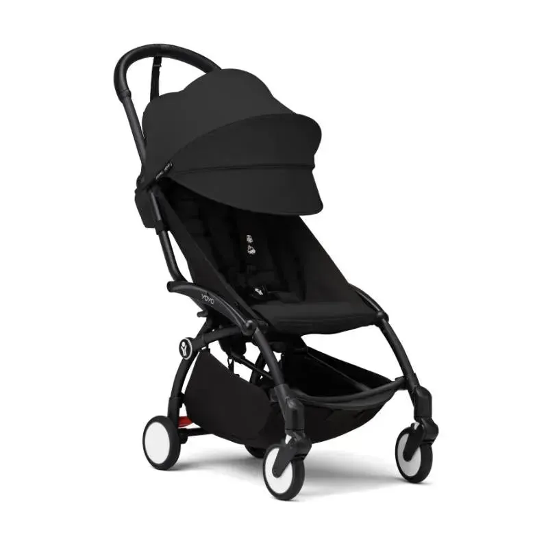 Stokke - Yoyo³ Stroller Black Bundle 6+, Black - Image 4