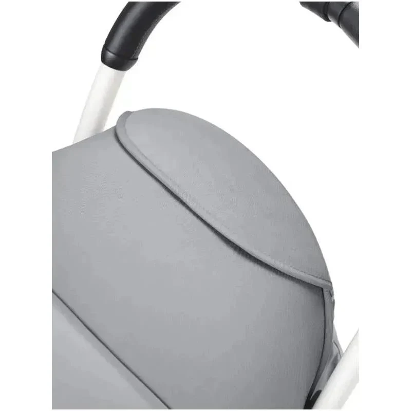 Stokke - Yoyo³ Stroller Bundle, Black And White Frame | Stone 6+ Color Pack | Stone Bassinet - Image 5