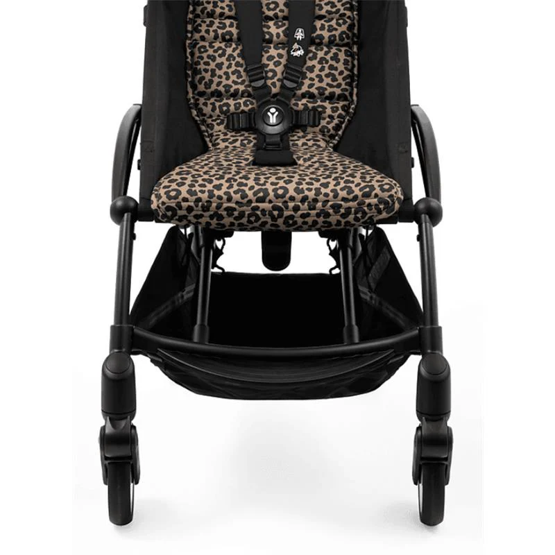 Stokke - Yoyo³ Stroller Bundle, Black Frame & Leopard 6+ Color Pack - Image 3