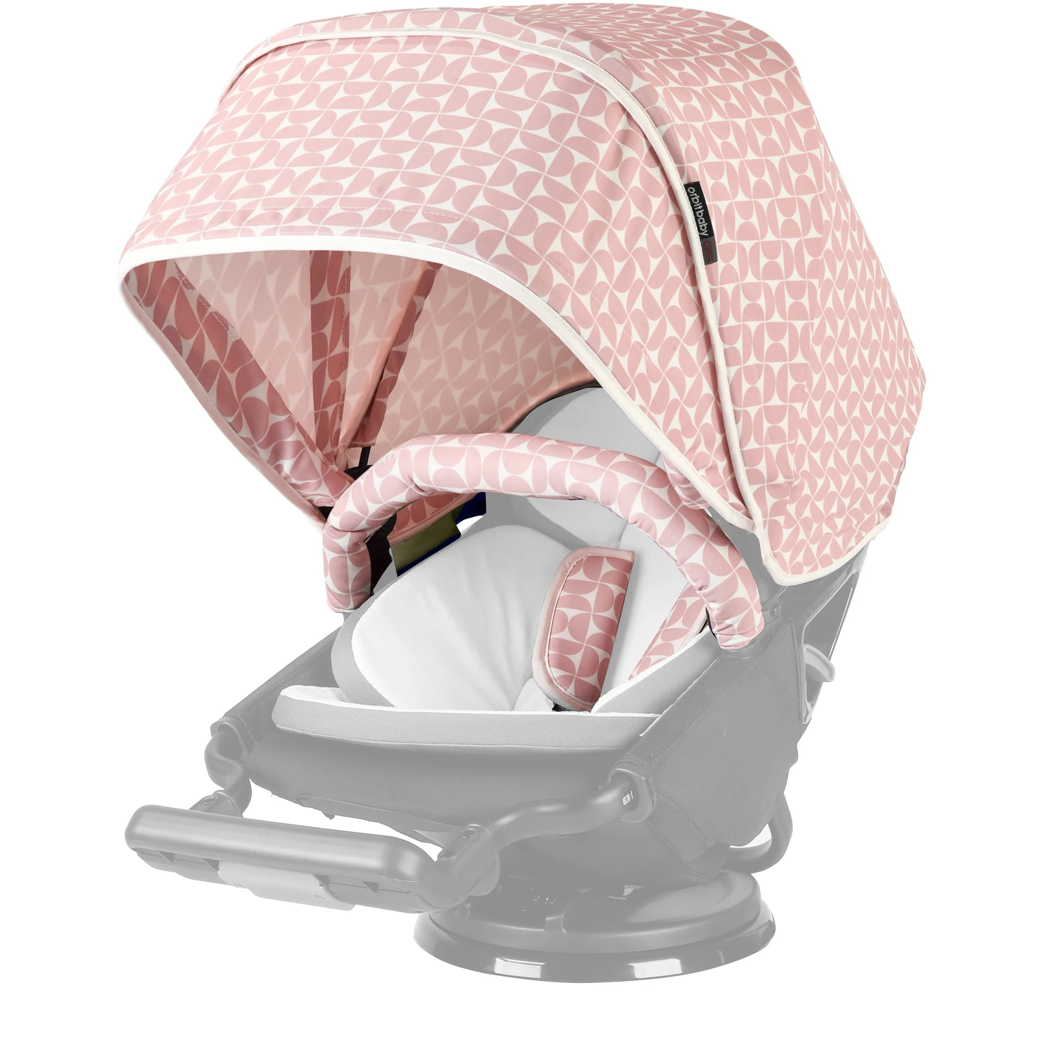 Stroller Canopy in Mosaic Blush