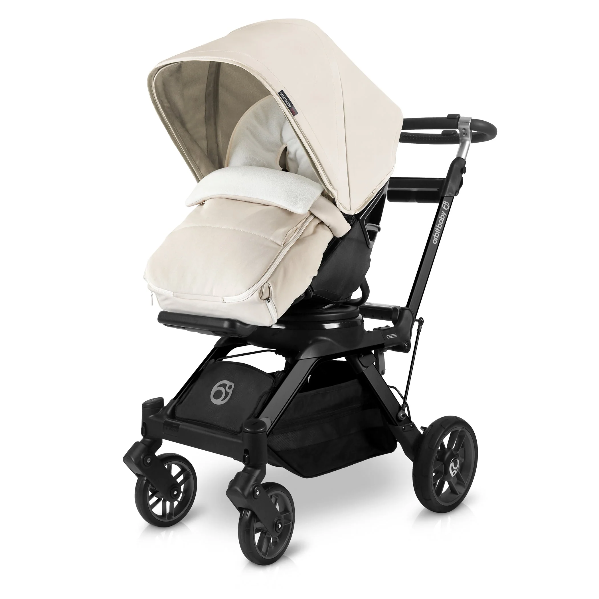 Stroller Footmuff in Mushroom - Image 3
