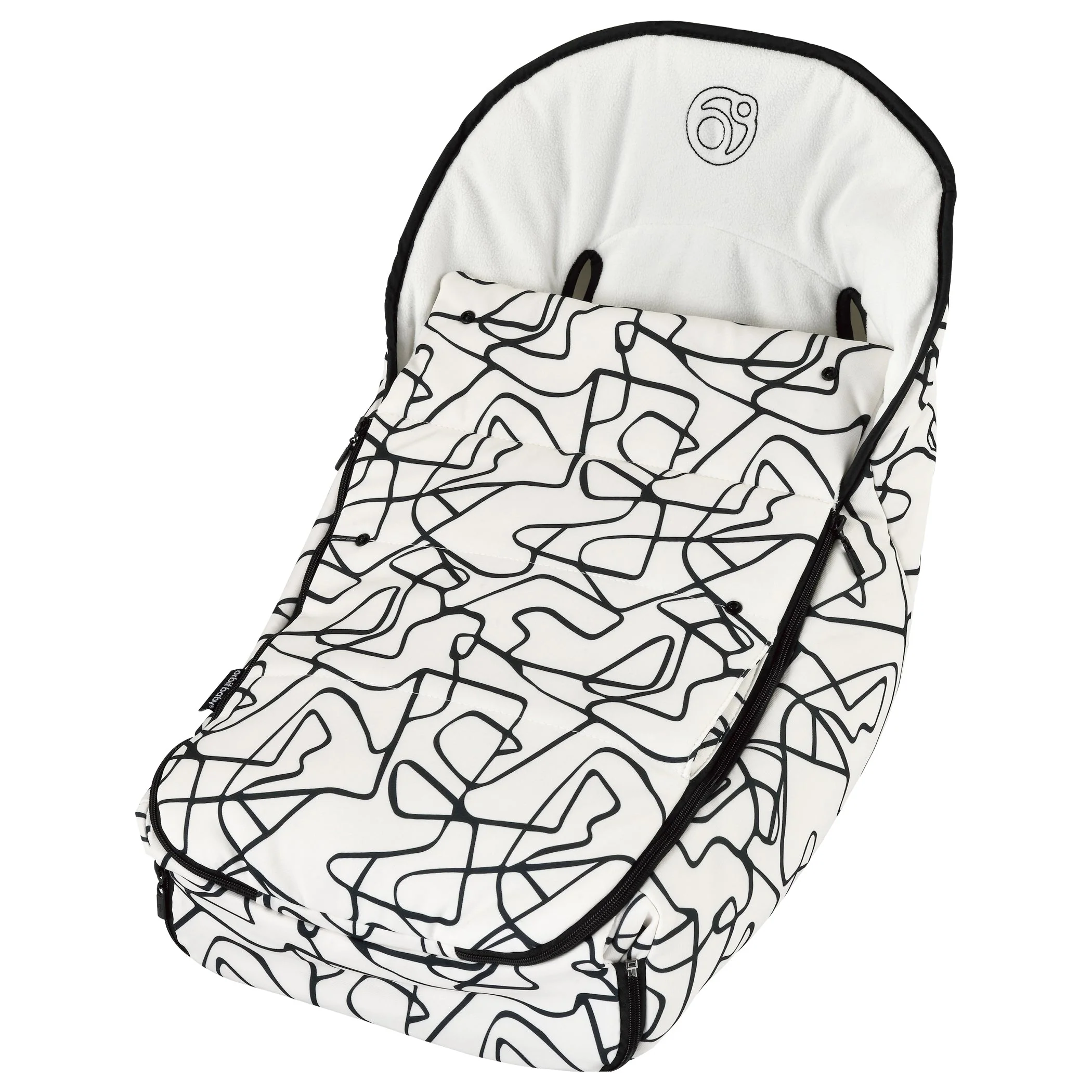 Stroller Footmuff in Squiggle - Image 2