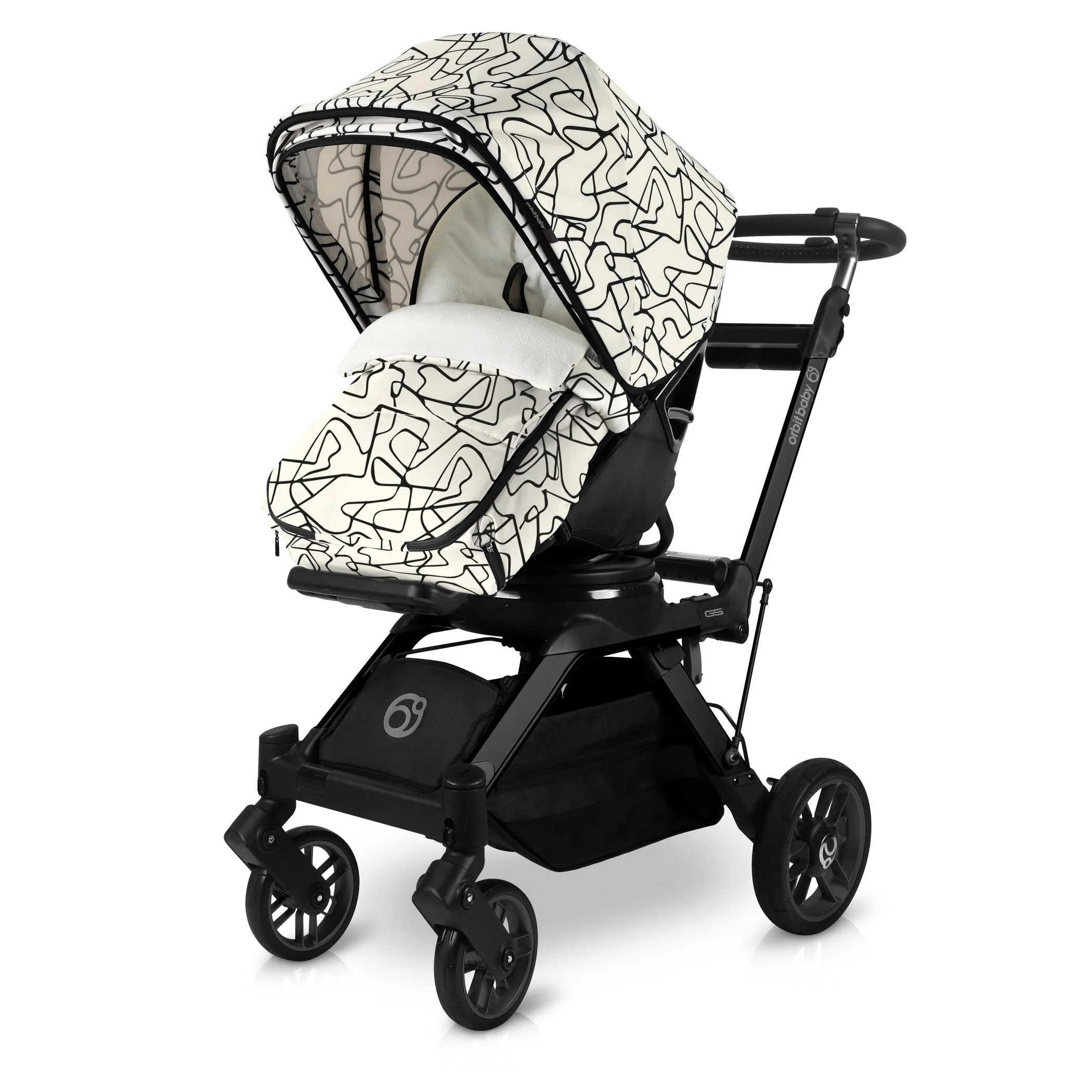 Stroller Footmuff in Squiggle - Image 3