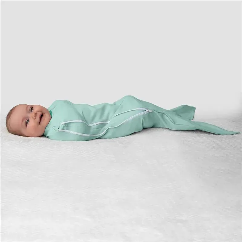 Summer Infant - SwaddleMe Room to Grow Pod, 0-6 Months, 1-Pack, Teal Waves - Image 2