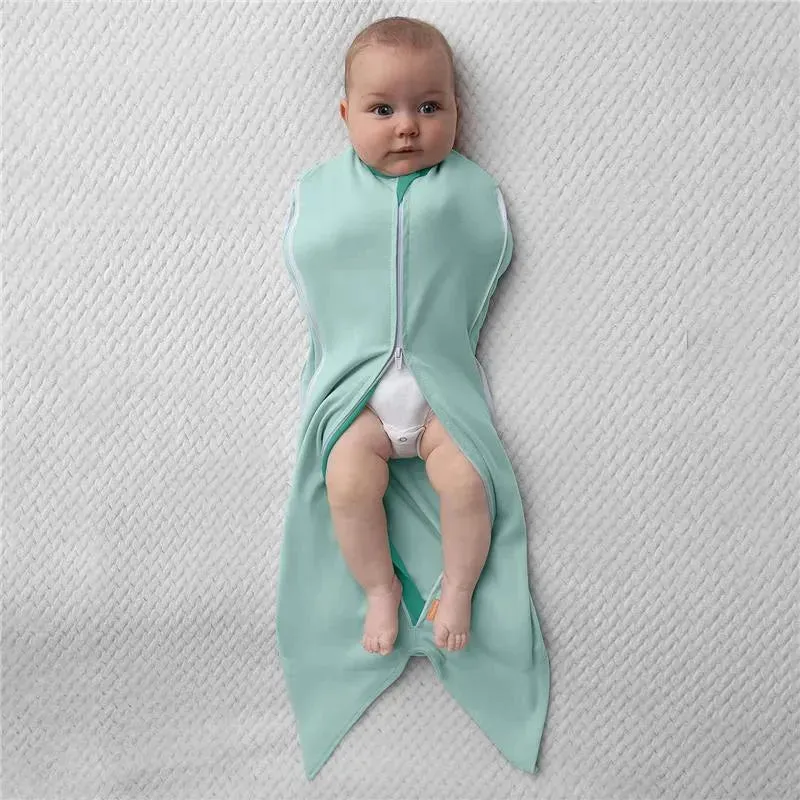 Summer Infant - SwaddleMe Room to Grow Pod, 0-6 Months, 1-Pack, Teal Waves - Image 9