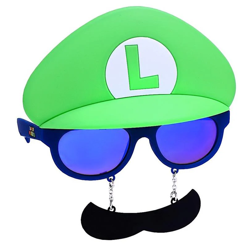 Sun-Staches Nintendo Luigi Mustache Sunglasses - Image 4