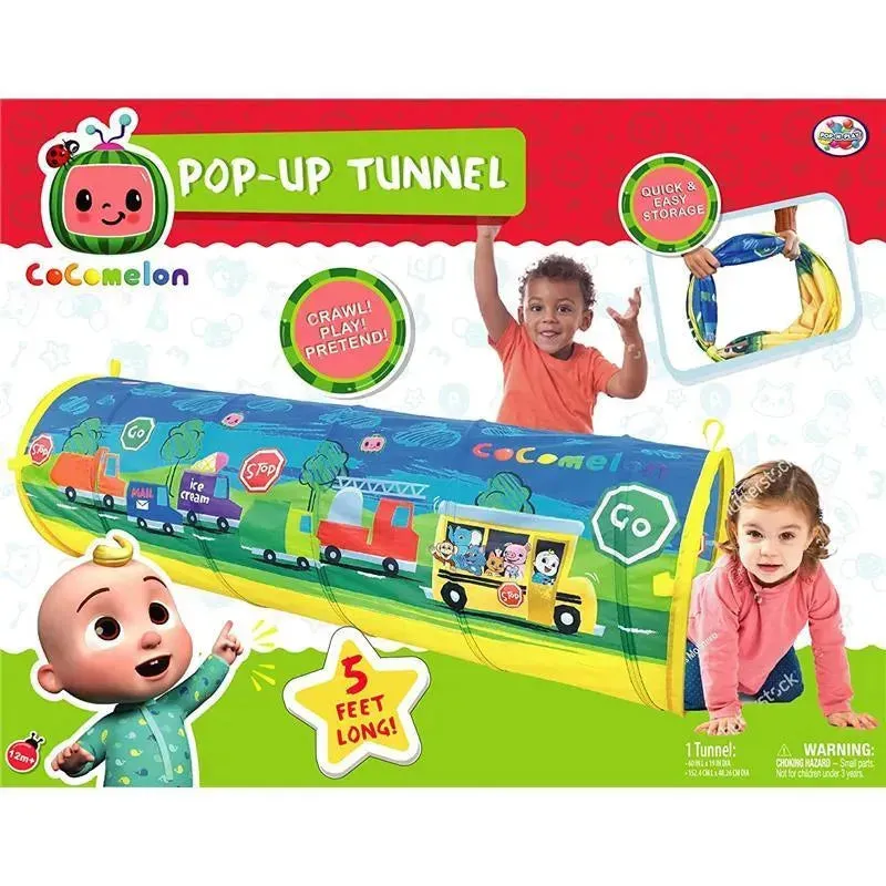 Sunny Days - Cocomelon 5 Foot Pop Up Tunnel - Image 6