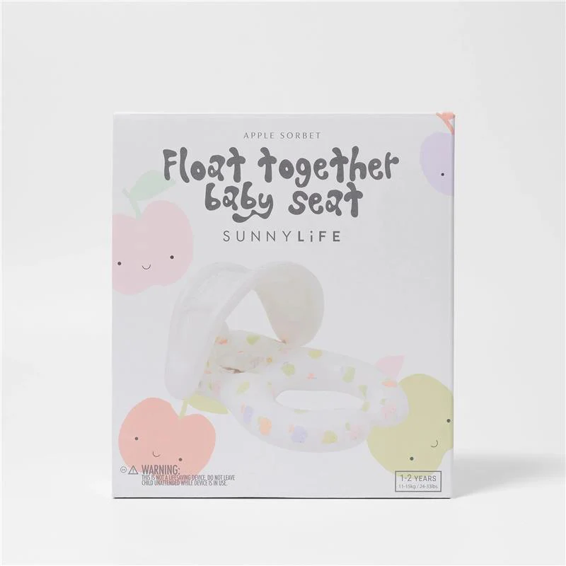 Sunnylife - Float Together Baby Seat Apple Sorbet Multi - Image 8